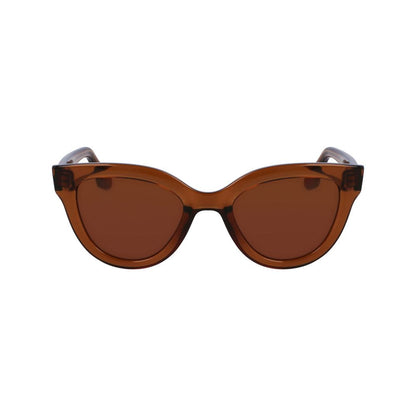 Brown Injected Sunglasses