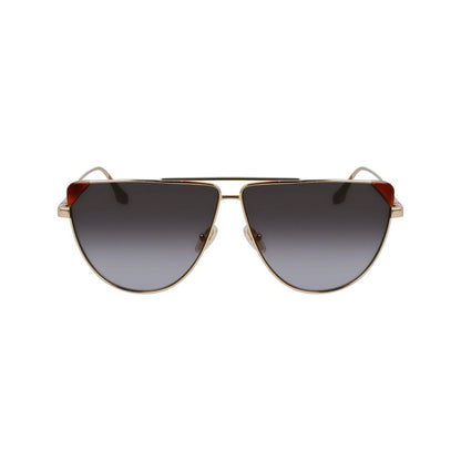 Brown Metal Sunglasses