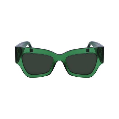 Green Acetate Sunglasses