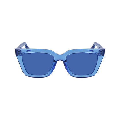 Blue Injected Sunglasses