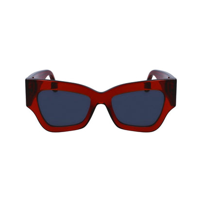 Red Acetate Sunglasses