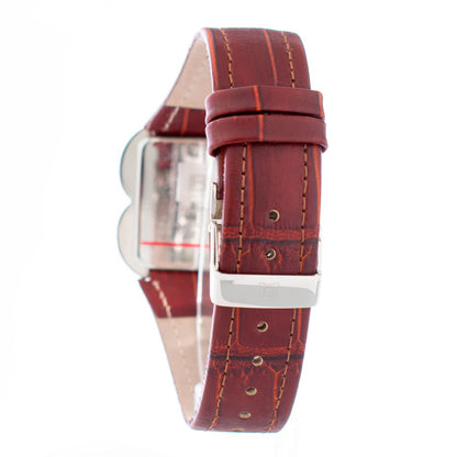 Brown Leather Dress Watch