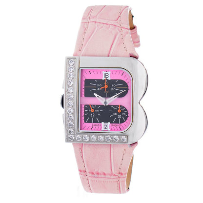 Multicolor Leather Dress Watch