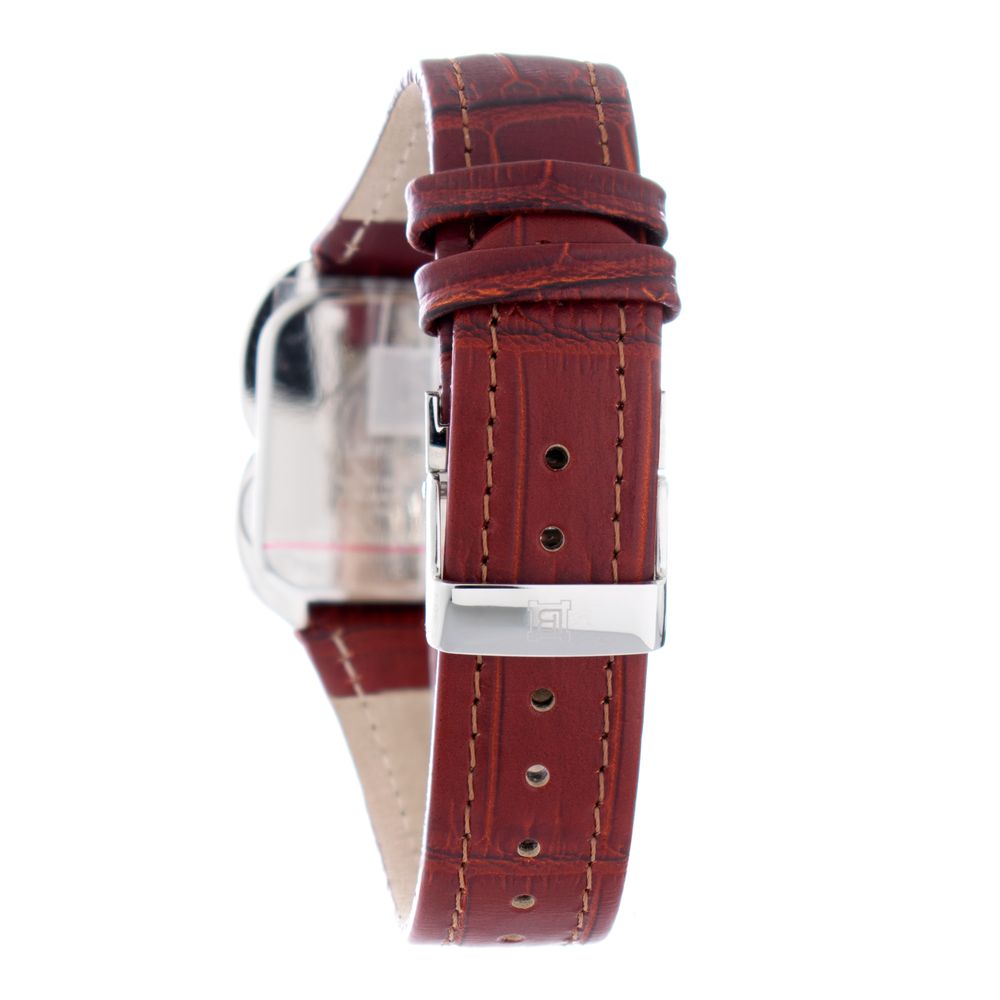Brown Leather Dress Watch
