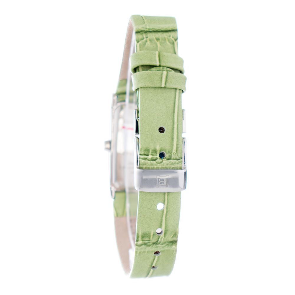 Green Leather Dress Watch