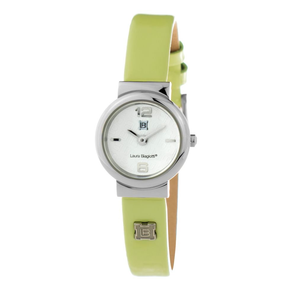 Green Leather Dress Watch