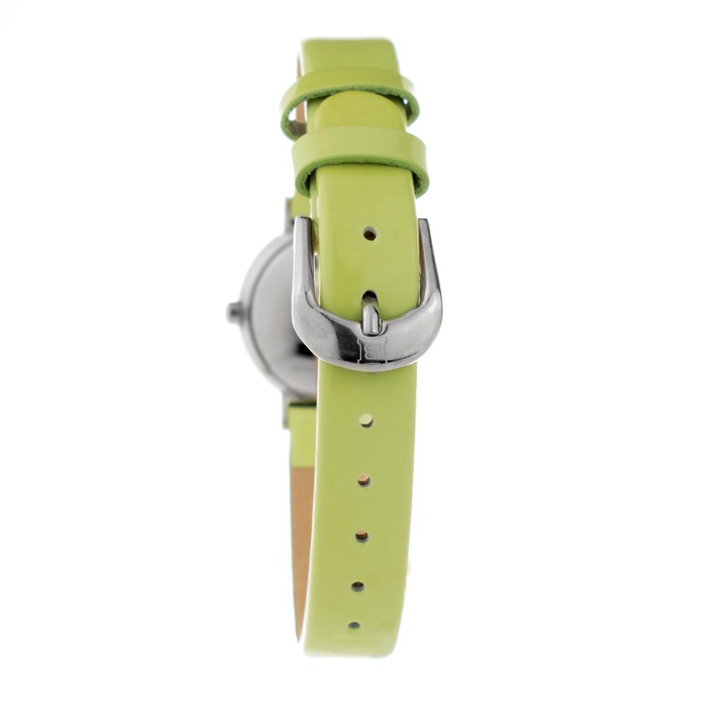 Green Leather Dress Watch