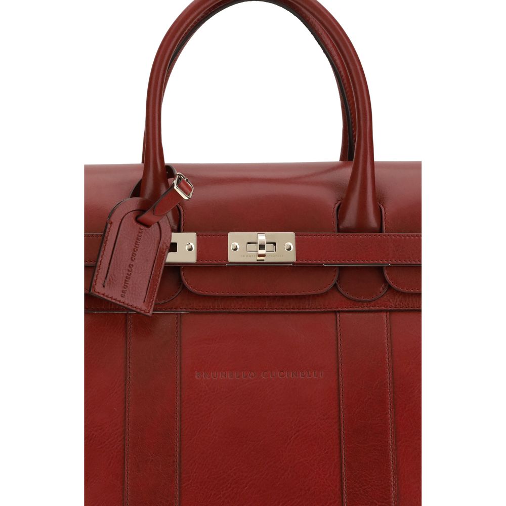 Bordeaux Calf Leather Bos Taurus Shoulder Bag