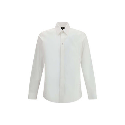White Cotton Dress Shirt