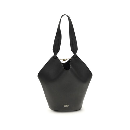 Black Calf Leather Bos Taurus Shoulder Bag