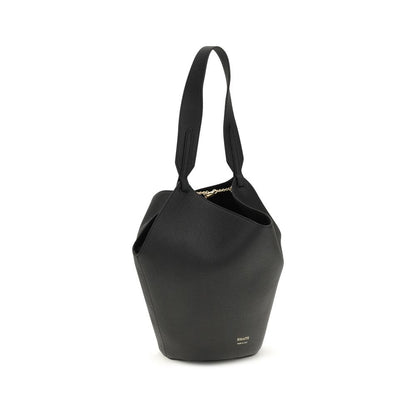 Black Calf Leather Bos Taurus Shoulder Bag