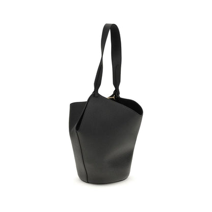 Black Calf Leather Bos Taurus Shoulder Bag