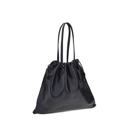 Black Calf Leather Bos Taurus Shoulder Bag