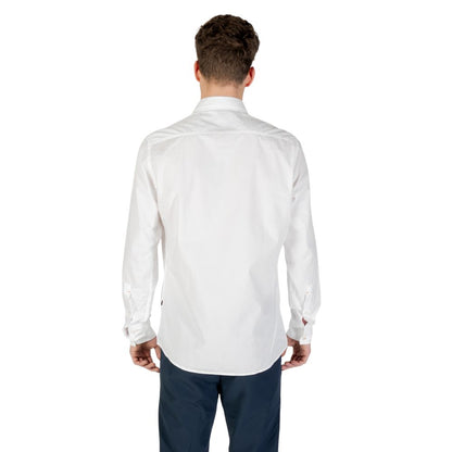 White Cotton Dress Shirt