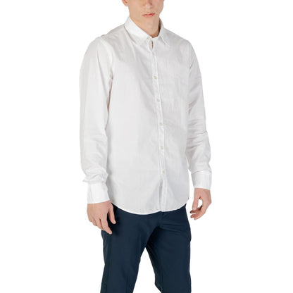 White Cotton Dress Shirt