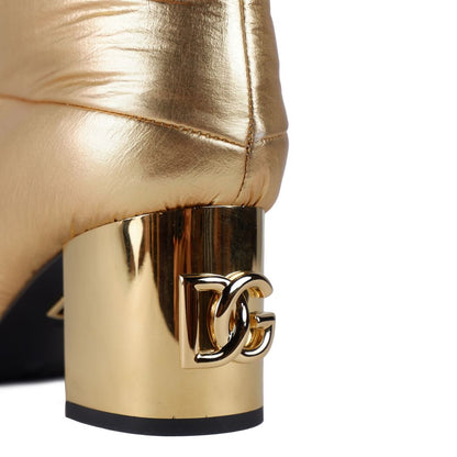 Giallo Nylon Women Ankle Boot