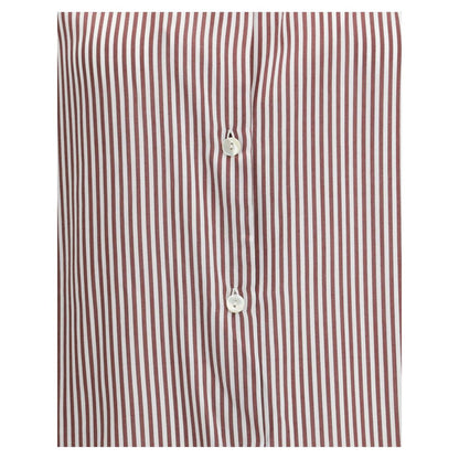 Bordeaux Viscose Pattern Shirt