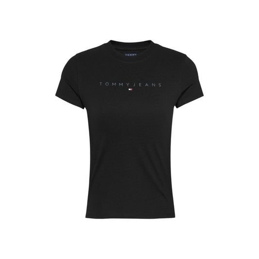 Black Cotton T-Shirt
