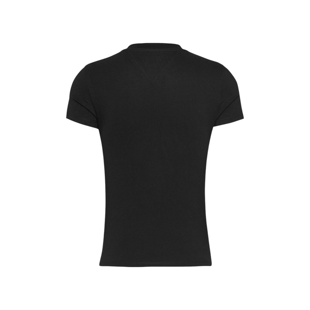 Black Cotton T-Shirt