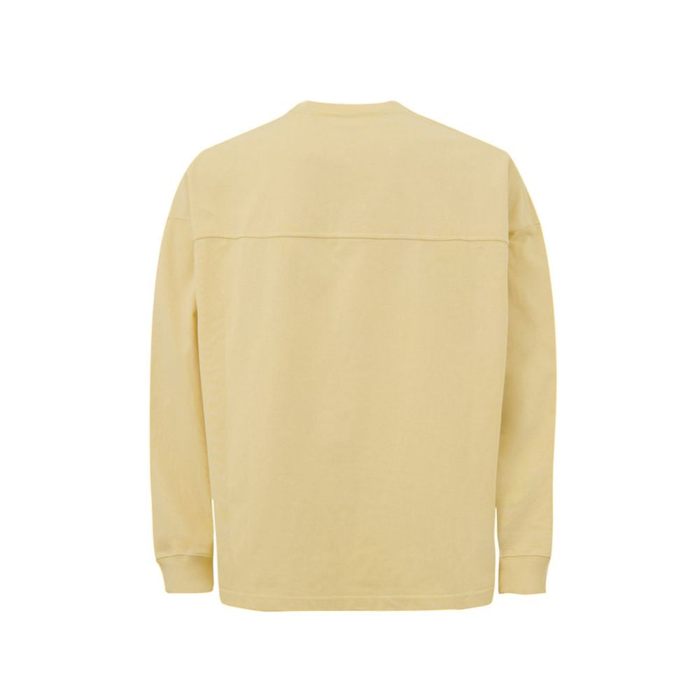 Yellow Cotton Sweatshirt