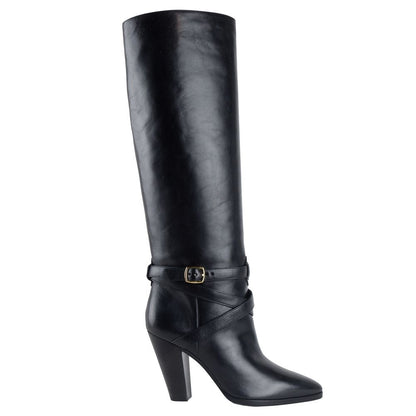 Nero Calfskin Women Ankle Boot