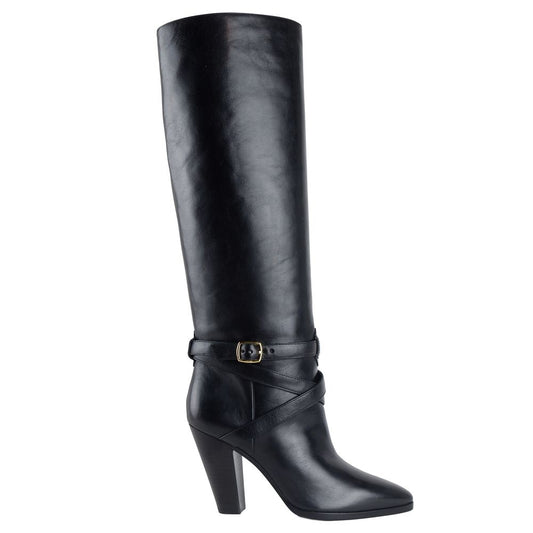 Nero Calfskin Women Ankle Boot