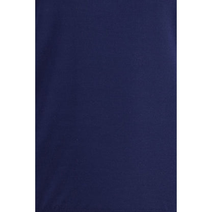 Blue Fleece Wool Sweatshirt