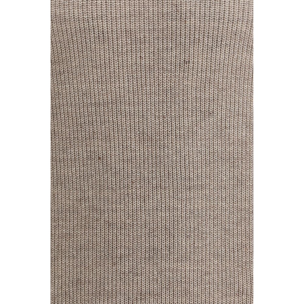 Beige Linen Clothing