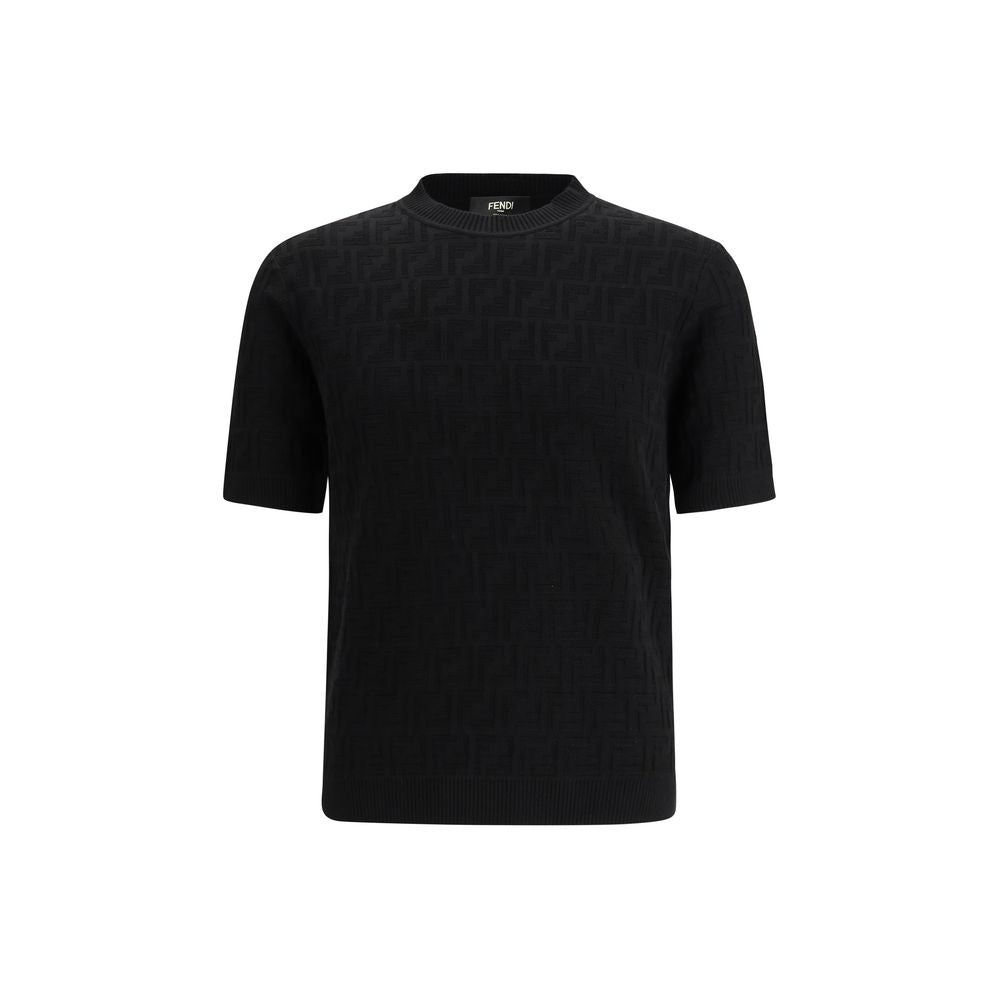 Black Cotton T-Shirt