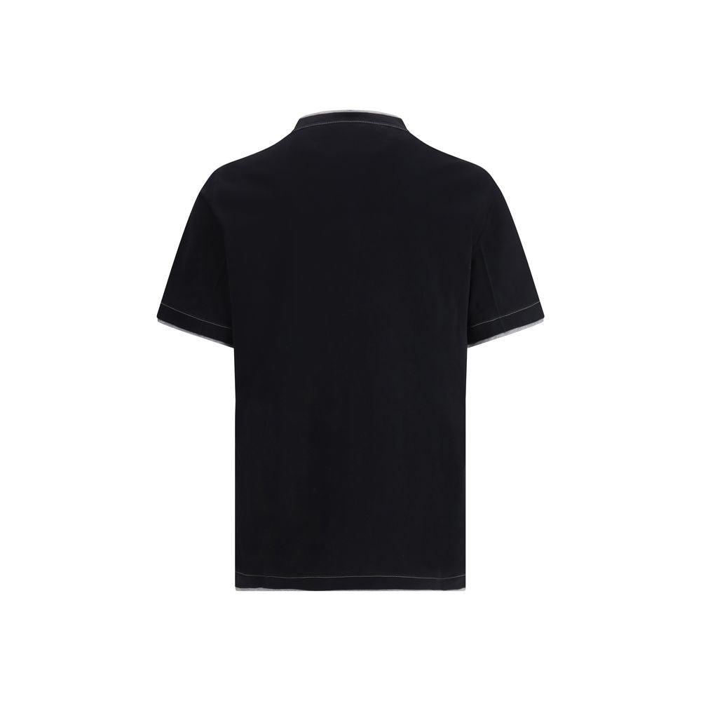 Black Cotton T-Shirt