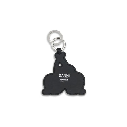 Multicolor Recycled Leather Keychain