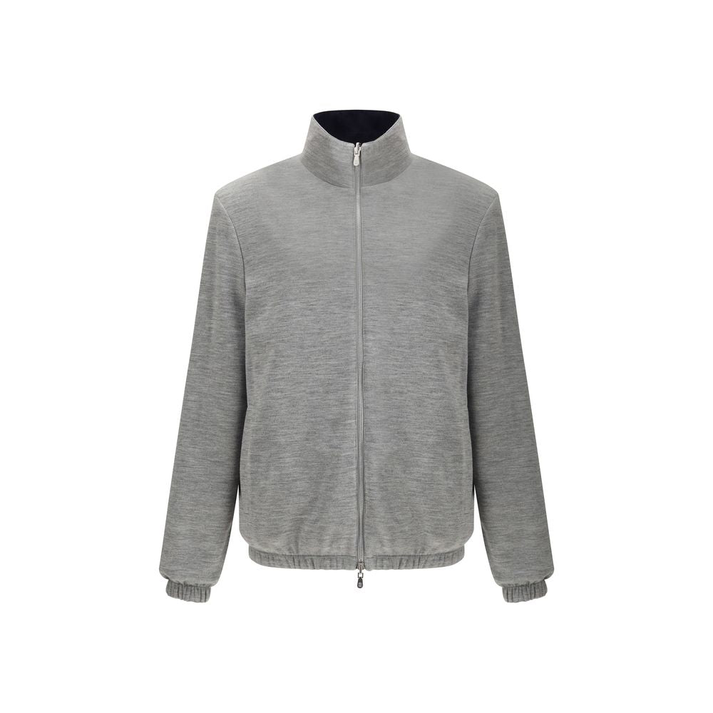 Blue Polyamide Shell Jacket