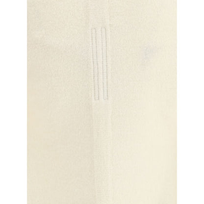 Beige Fleece Wool Cardigan