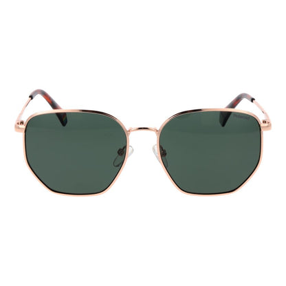 Rose Gold Metal Sunglasses