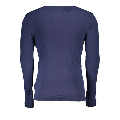 Blue Organic Cotton Men T-Shirt