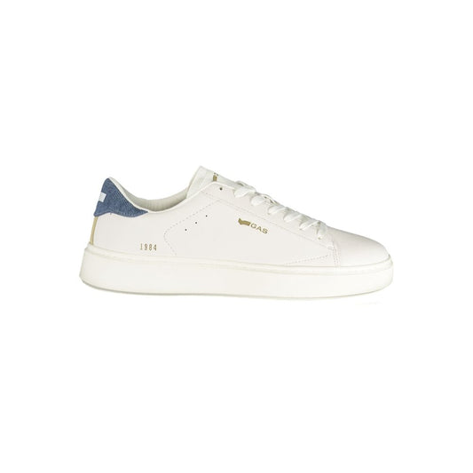 Bianco Poliuretano Uomo Sneaker