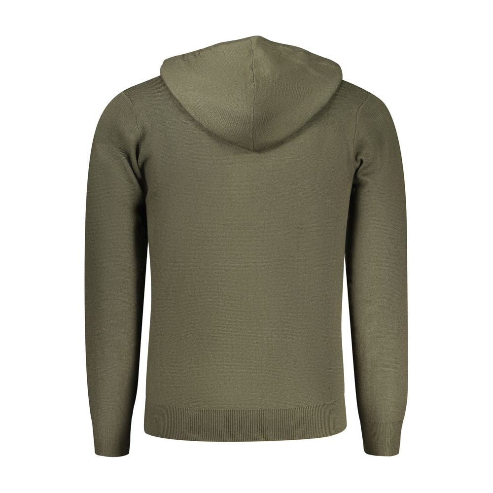 Verde Poliammide Men Cardigan