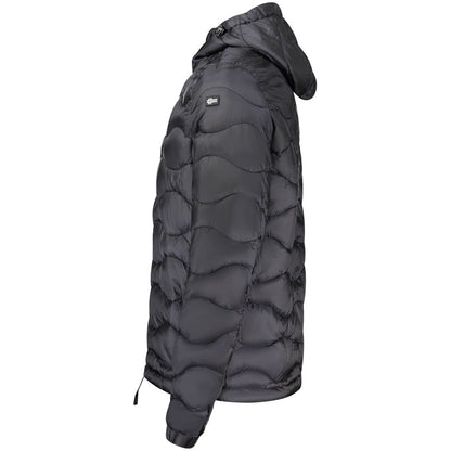Black Poliammide Men's Jacket