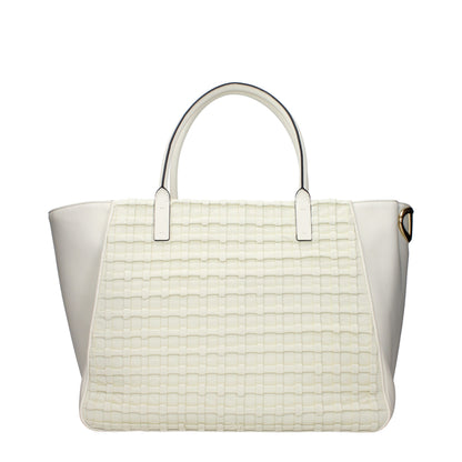 Beige Leather Handbag