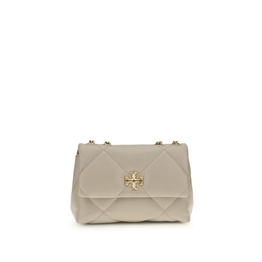 Beige Calf Leather Bos Taurus Shoulder Bag