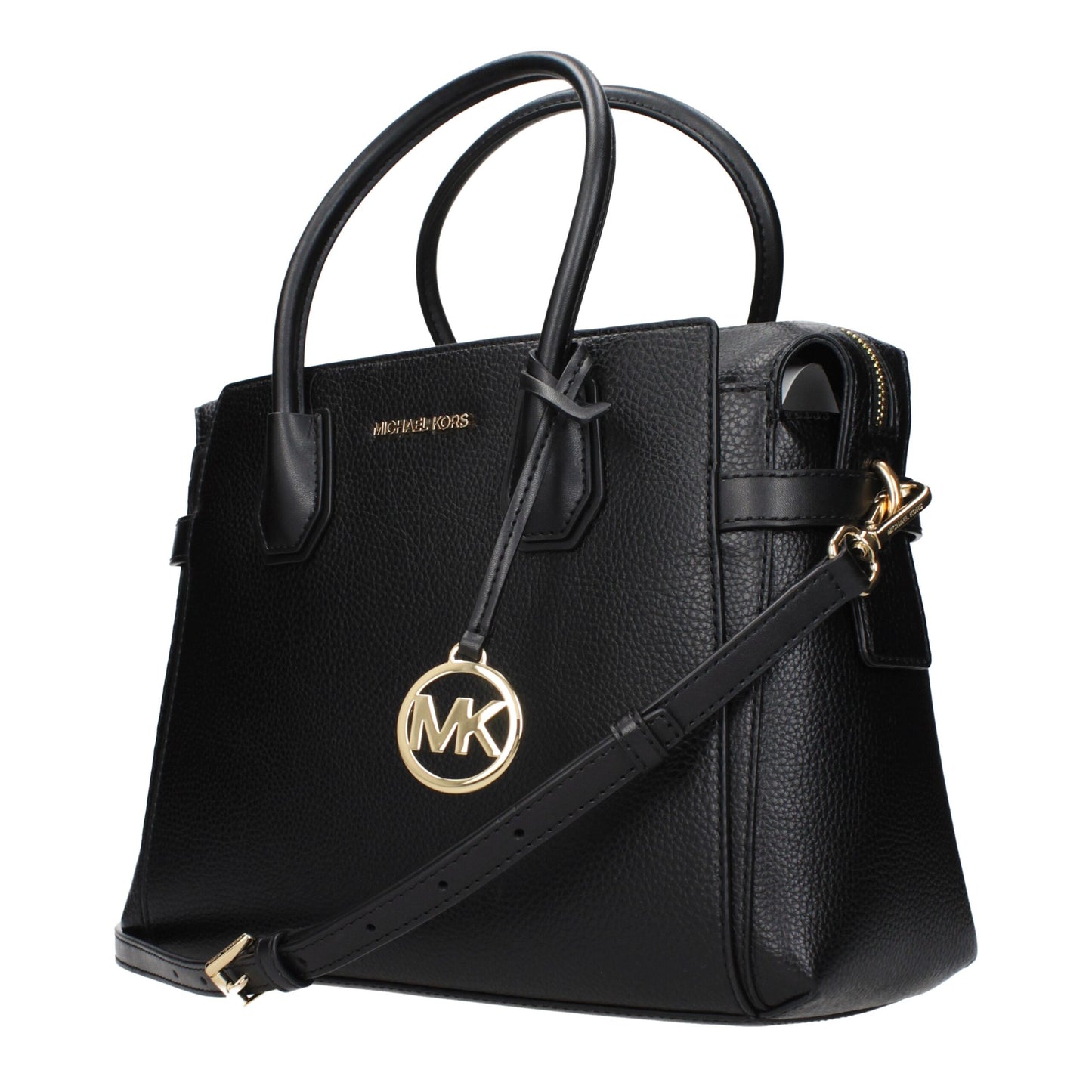 Black Fabric Handbag