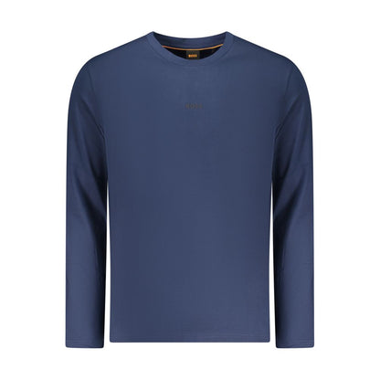 Blue Organic Cotton Men T-Shirt
