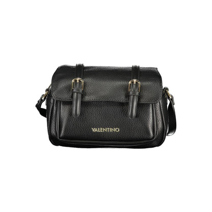 Black Polyurethane Womens Bag