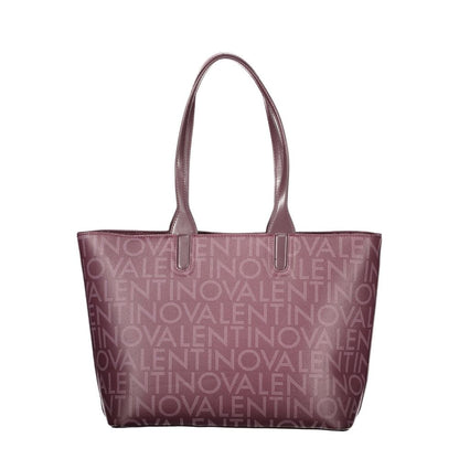 Rosso Polyurethane Women's Bag with Handles