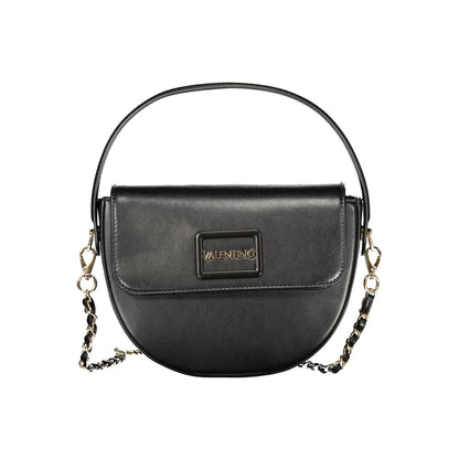 Black Polyurethane Women's Bag