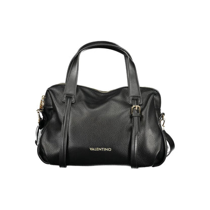 Black Polyurethane Women's Bag