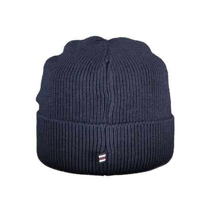 Blue Acrylic Men Cap