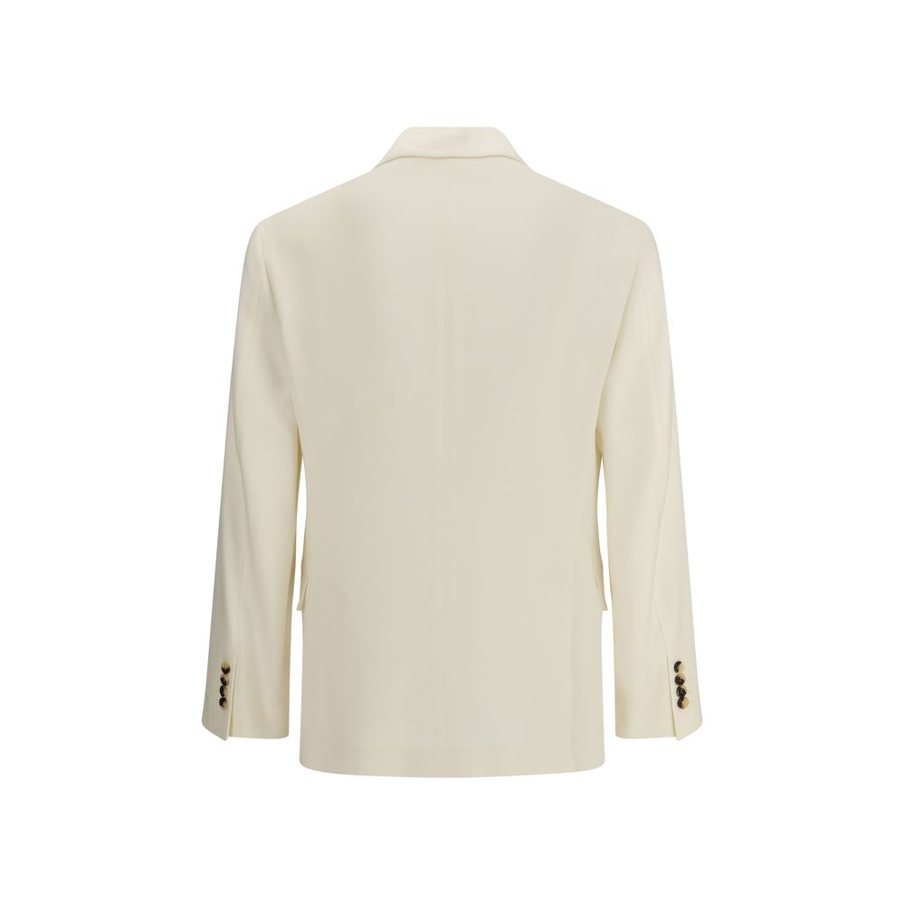 Beige Wool Blazer
