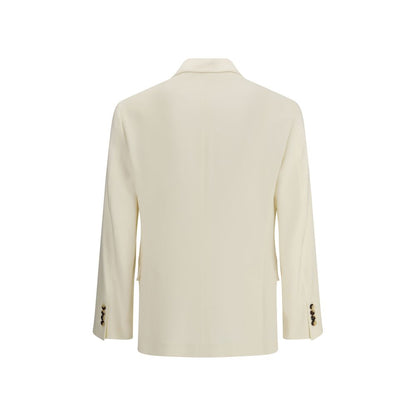 Beige Wool Blazer