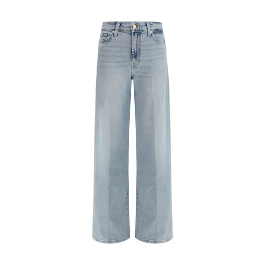 Blue Cotton Relaxed Fit Jeans